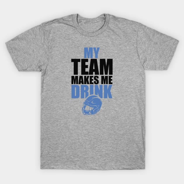 NFL Carolina Panthers Drink T-Shirt by SillyShirts